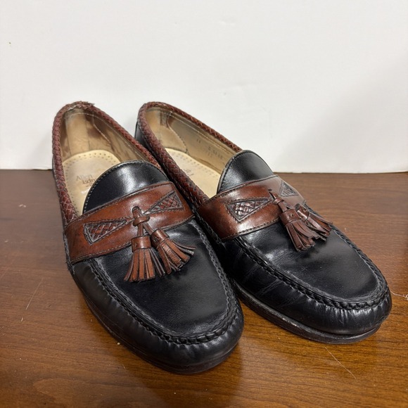 Allen Edmonds Other - Allen Edmonds Tassel Loafers, Black And Brown Men's Size 11 D 5/68